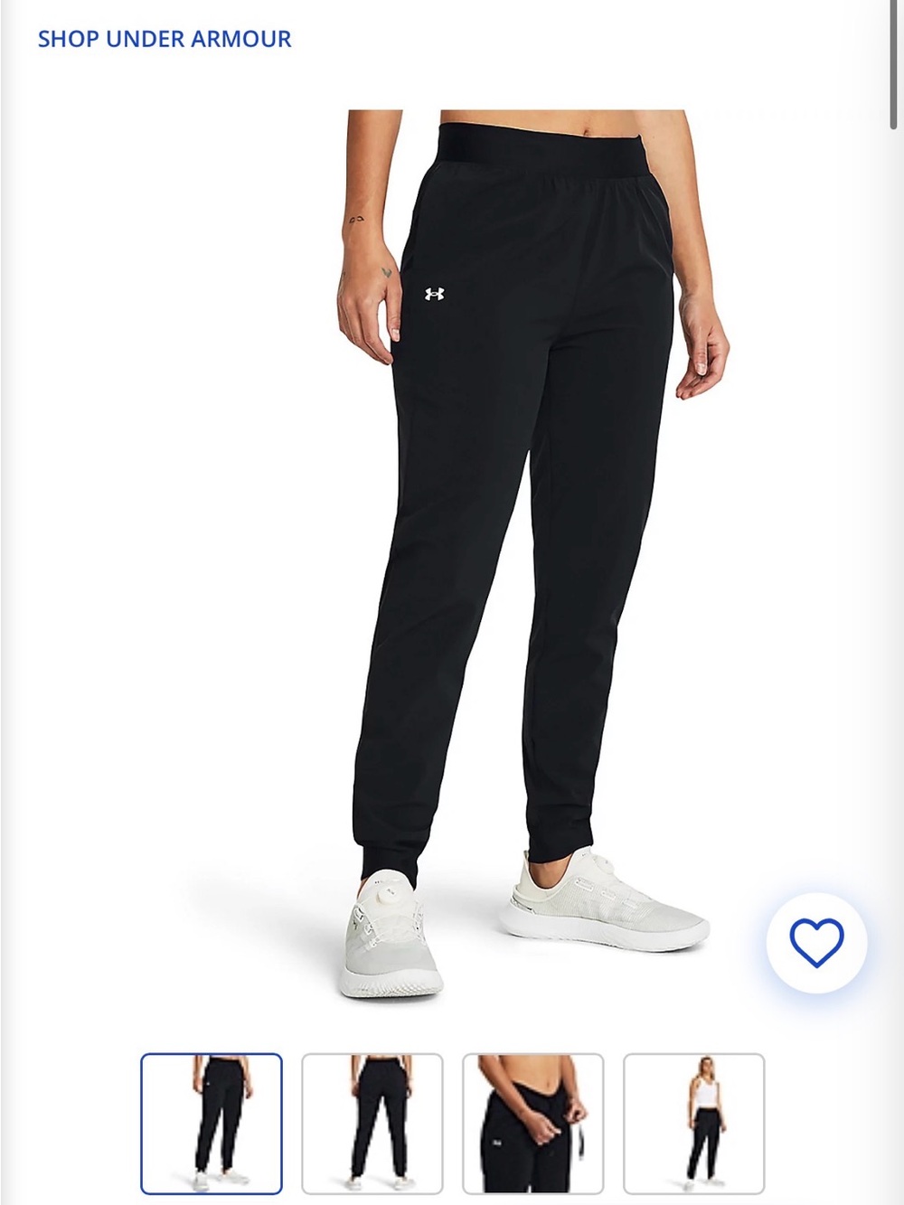 Under Armour Women's ArmourSport High Rise Woven Pants